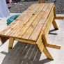 Woodie's Garden Picnic Bench Image 3