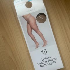 Tights - Caramel - Matt Finish - Small