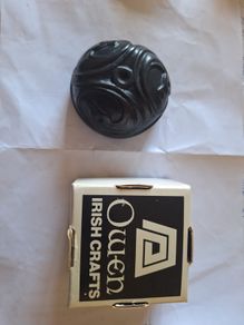 Vintage Owen Irish Turf Crafts paperweight