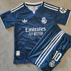 Mbappe Real Madrid away jersey 2025-2026 kids