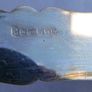 Antique Large Ornate Silver plate Fish server set McDowell's of Dublin Floral etched with original box Image 10