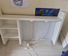 Ikea micke desk extension add on unit