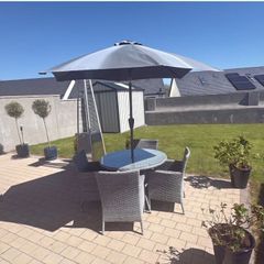 Rattan table and chairs