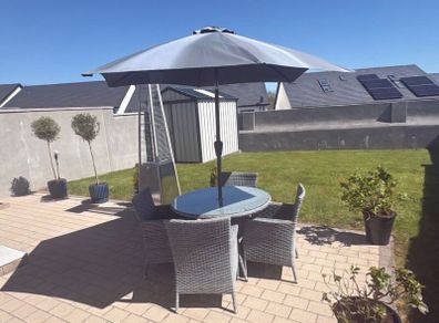 Rattan table and chairs
