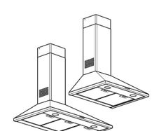 Ikea Uppdrag Cooker Hood 60cm stainless steel