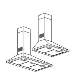 Ikea Uppdrag Cooker Hood 60cm stainless steel