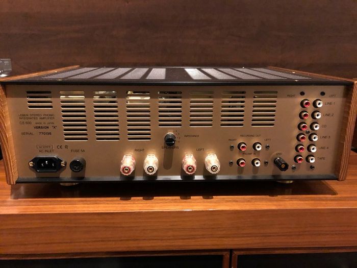 Leben CS600X / Tube Amplifier / like NEW !