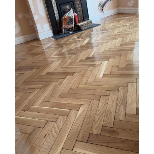 Solid Oak Parquet Salvaged/Reclaimed