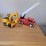 Firetruck & digger Image 2