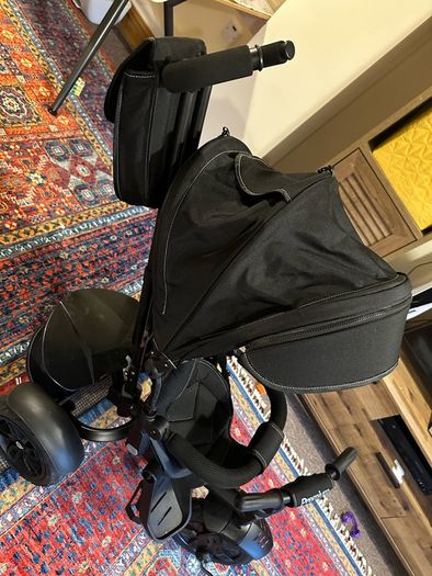 QPlay Premium 6-in-1 Trike Black