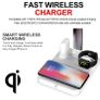 Brand New 4 in 1 Eye Lamp QI Wireless Charging Wireless Charger For iWatch for Reading Image 8