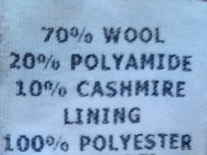 Marks and Spencer 70% wool 10% cashmere 20% polyamide coat UK size 14 in excellent condition with no issues 91cm full length and 55cm armpit to armpit see last three photos for exact measurements FREE TRACKED POSTAGE INCLUDED