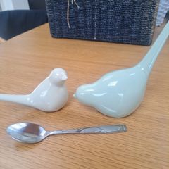 Ceramic birds X 2