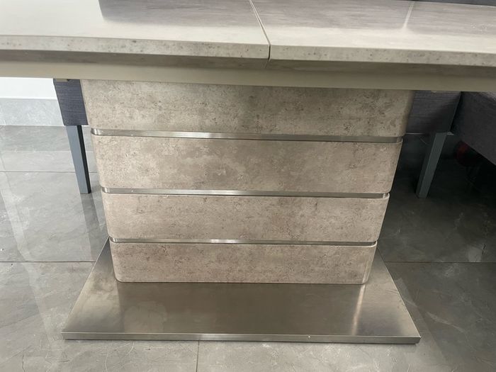 Grey kitchen or dining table
