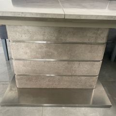 Grey kitchen or dining table