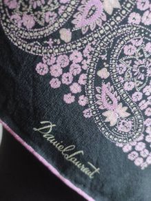 Vintage Daniel Laurent scarf