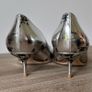 Christian Dior silver leather shoes Image 5