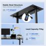 Electric Standing Desk, 100 x 60 cm Height Adjustable Sit Stand Desk Image 5
