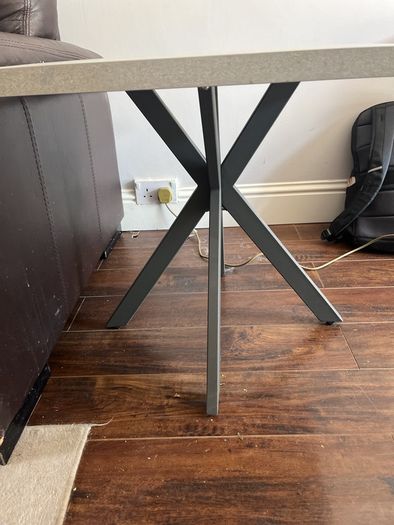 Modern Gray Coffee and End Table