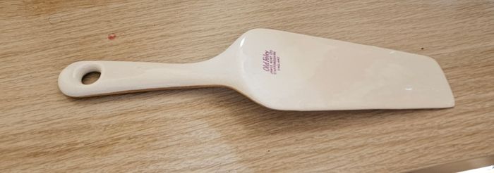 Old Foley Cake Slice and Plate