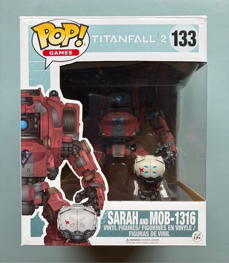 Funko Pop - Sarah and Mob-1316 133 - Titanfall 2 Game- Vinyl Action Figure