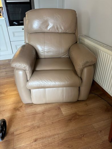 Leather Recliner Armchair