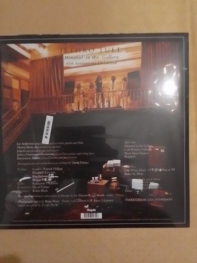 Jethro Tull LP - Minstrel In The Gallery  (NEW)