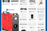 All in One Diesel Heater 5kw, 8kw. LCD.