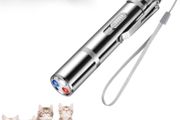 Cat Dog Red Pointer Light Toy, 7-in-1 Cat Toys Cat Dog Interactive Toy, USB Rechargeable LED Cat Pen Light, Pet Scratching Practice Chase Training Tool (FREE POSTAGE)