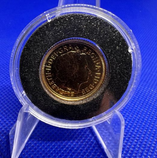 2012 gold half sovereign coin diamond jubilee