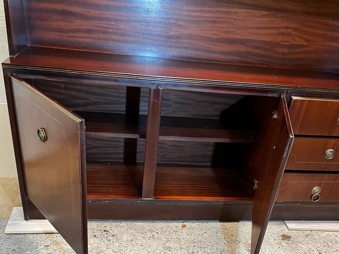 Mahogany drinks cabinet