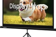 FREE EXPRESS SHIPPING 60 inch Portable Projector Screen,4:3 Portable Foldable For Home Theater Cinema Indoor Outdoor Projector Movie Screen,Screen:122cm(W) x 91cm(H) 60 Portable Tripod