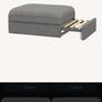Ikea Vallentuna fold out footstool / bed Image 2