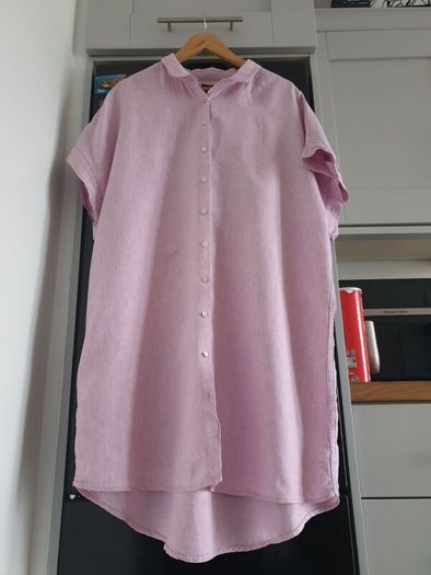 Tahari Linen Dress Size Uk 22/24