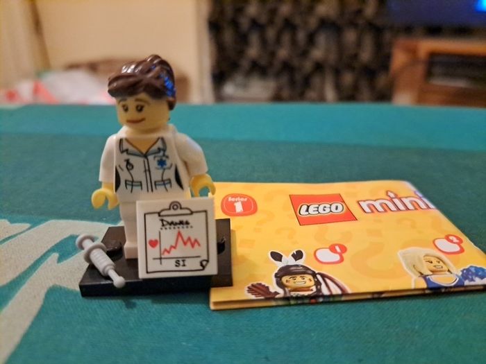 lego series 1 the nurse