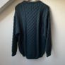 Quills Woollen Market 100% Wool Fisherman Aran Jumper Image 6