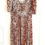 Animal print dress, Small size Image 4