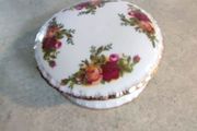 Royal Albert Old Country Roses Lidded Trinket Pot