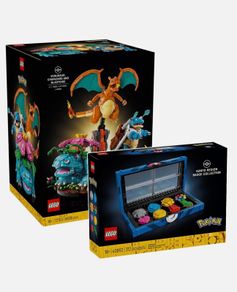 Lego Pokemon 72153 and Kanto Badge Region Collection 40892