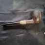 Antique Briar Pipe Silver Hallmark Ferrule E.B  W.B maker's mark for the Barling brothers Image 4