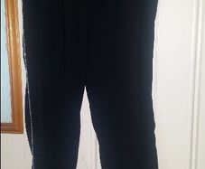 Genuine Zizzi black/silver harem style pants size UK22 EUR50 Perfect condition Postage included