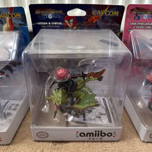 amiibo monster hunter stories x4