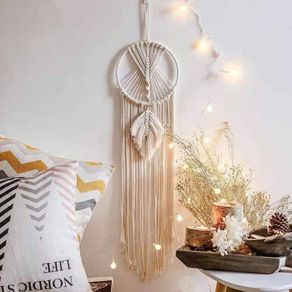 NEW SALE | Large Dream Catcher Boho Macrame Dreamcatcher Cotton Woven