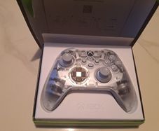 Xbox Wireless Controller Ghost Cipher Limited Edition.