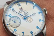 OWL No 01  One-of-a-Kind Mechanical Watch  Custom Dial  Sea-Gull ST3600
