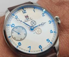 OWL No 01  One-of-a-Kind Mechanical Watch  Custom Dial  Sea-Gull ST3600