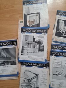 1950's  Woodworker Magazines