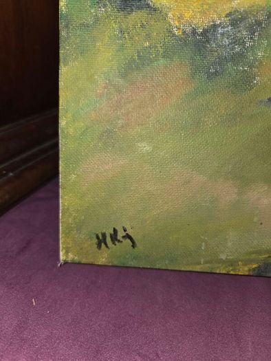 Signed Oil on Canvas