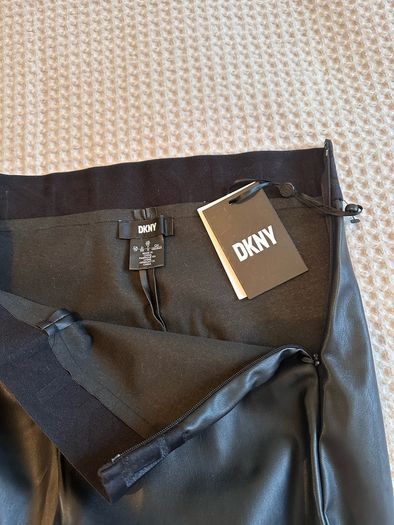 DKNY Leather Leggings Brand New