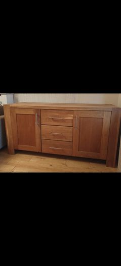 Oak side board